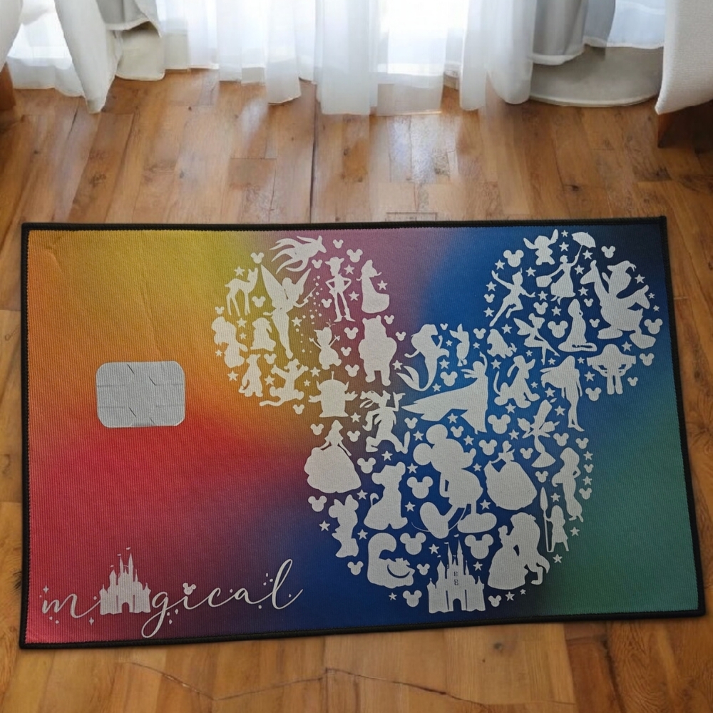 Disney-inspired Magical Custom Rug